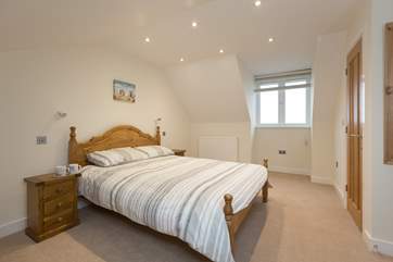 Another view of the second floor double bedroom.