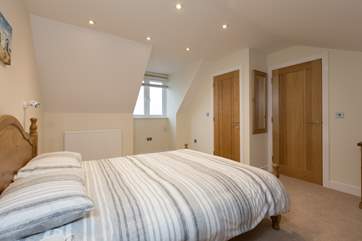 This double bedroom is also on the second floor and also has wonderful far reaching views.