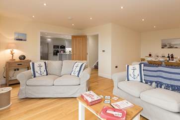 This is the first of the two linked reception rooms. This room has the dining-table and of course the balcony too.
