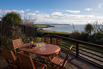 The views from your private decking are simply unrivalled.