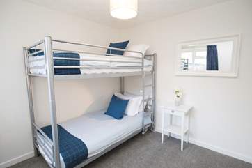The bunk-beds are ideal for children or even adventurous adults!