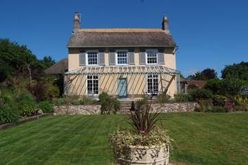 This stunning country house sleeps 14 in total but is also offered for smaller groups. The gardens are breathtaking and with a wildlife meadow as well, this is a great place to stay.