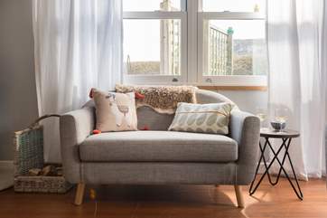 Pared back mid-century styling in this lovely home.