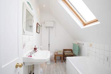 Make sure you bring bubbles with you so you can have a relaxing bubble bath.