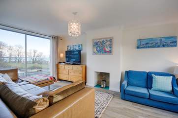 There is a private balcony with sea views off the living-room however, if this doesn't hold your attention, there is also a TV and DVD player for some downtime.