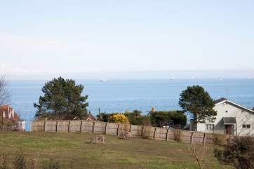 Solent View Road, definitely earns its name.