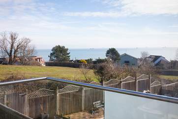 Step out onto the balcony, breathe in that sea air and admire the view.