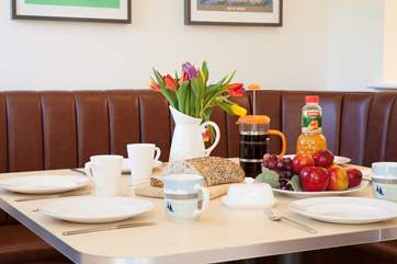 Plan your day ahead over a delicious breakfast, where are you going today?