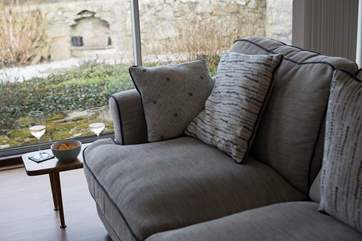 Put your feet up and enjoy the views.