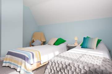 Cuddle the children up in bed after a lovely day.