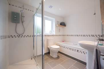 The ground floor bathroom.