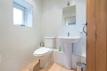 The ground floor cloakroom.
