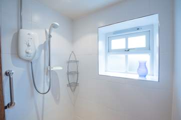 The wet-room on the ground floor.