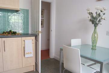 The kitchen/diner.