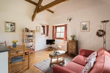 The open plan living space is the perfect place to relax.