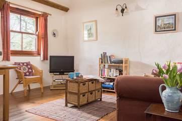 Relax in the open plan living space.