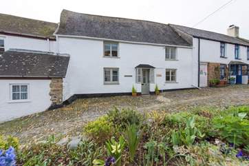 Pendower House is set up a cobbled street.