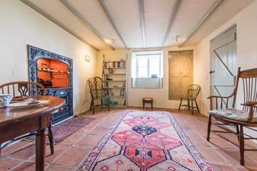 Lovely antiques make this property unique.