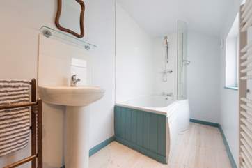 The ground floor bathroom.
