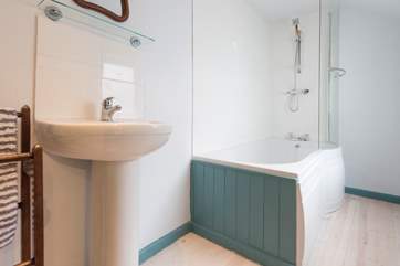 The ground floor bathroom.