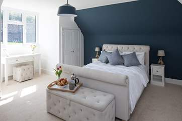Bedroom 3 is both spacious and delightfully furnished, giving you a good taste of the standard to which all bedrooms have been finished to.