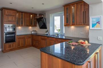 Very spacious kitchen, perfect for whipping up a feast.