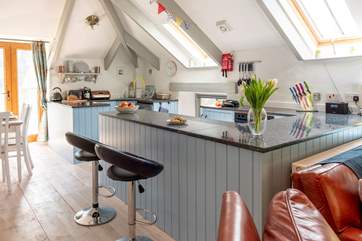 The kitchen-area.