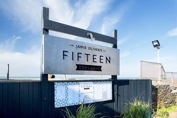 Jamie Oliver's Fifteen Cornwall is only short distance away at Watergate Bay.