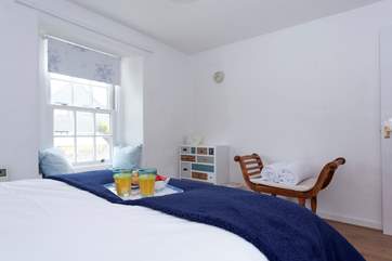 The double bedroom is spacious and very comfortable.