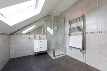 One of the first floor shower rooms.