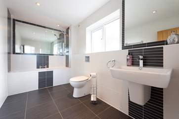 The ground floor bathroom.