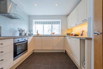 The kitchen.