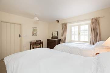Another view of Bedroom 3. Spacious and bright.