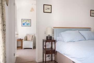 The master bedroom has a dressing-room or baby room.