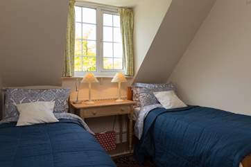 This is the twin bedroom.