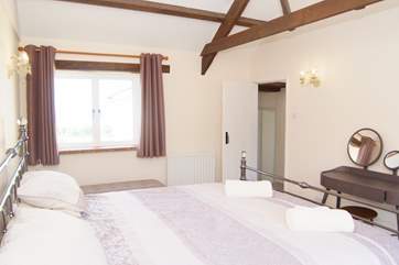 This is the double bedroom from the other side of the room.