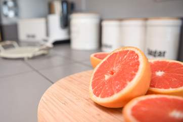 You will find everything you need in this kitchen