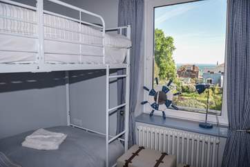 The bunk-beds will be a hit with the little ones