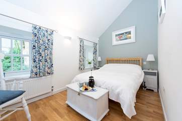 The first floor double bedroom.