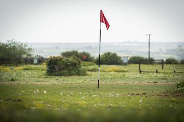 Try you hand at golf, there's no excuse when it is on your front doorstep.