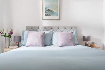 Relax in bed at Wheal Jane.