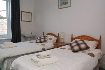 Another shot of the twin bedroom.