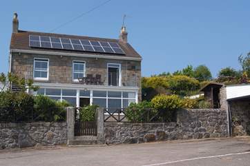 Moonbeam is a first floor apartment in this large detached house.