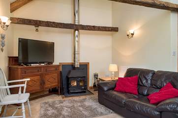 Snuggle up in front of the fire with a good book or enjoy a holiday film together.