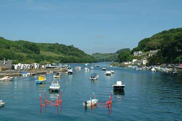 Enjoy a day at the harbourside town of Looe.