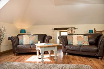 Plenty of room for you to chill out and relax (please mind your head on the sloping roof).