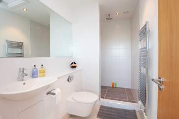 The large en suite to the master bedroom on the top floor.