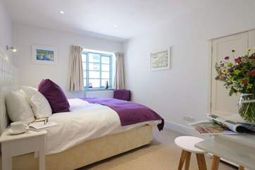 Bedroom 3 has a 'zip and link' bed so can be made up as twins or a 6' super-king bed.