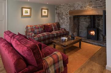 The cosy living-room is such a great place to snuggle up and relax following an action-packed day.