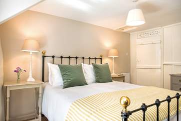 One of two double bedrooms at Kear Cottage.